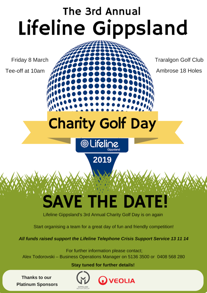 LLG charity golf day