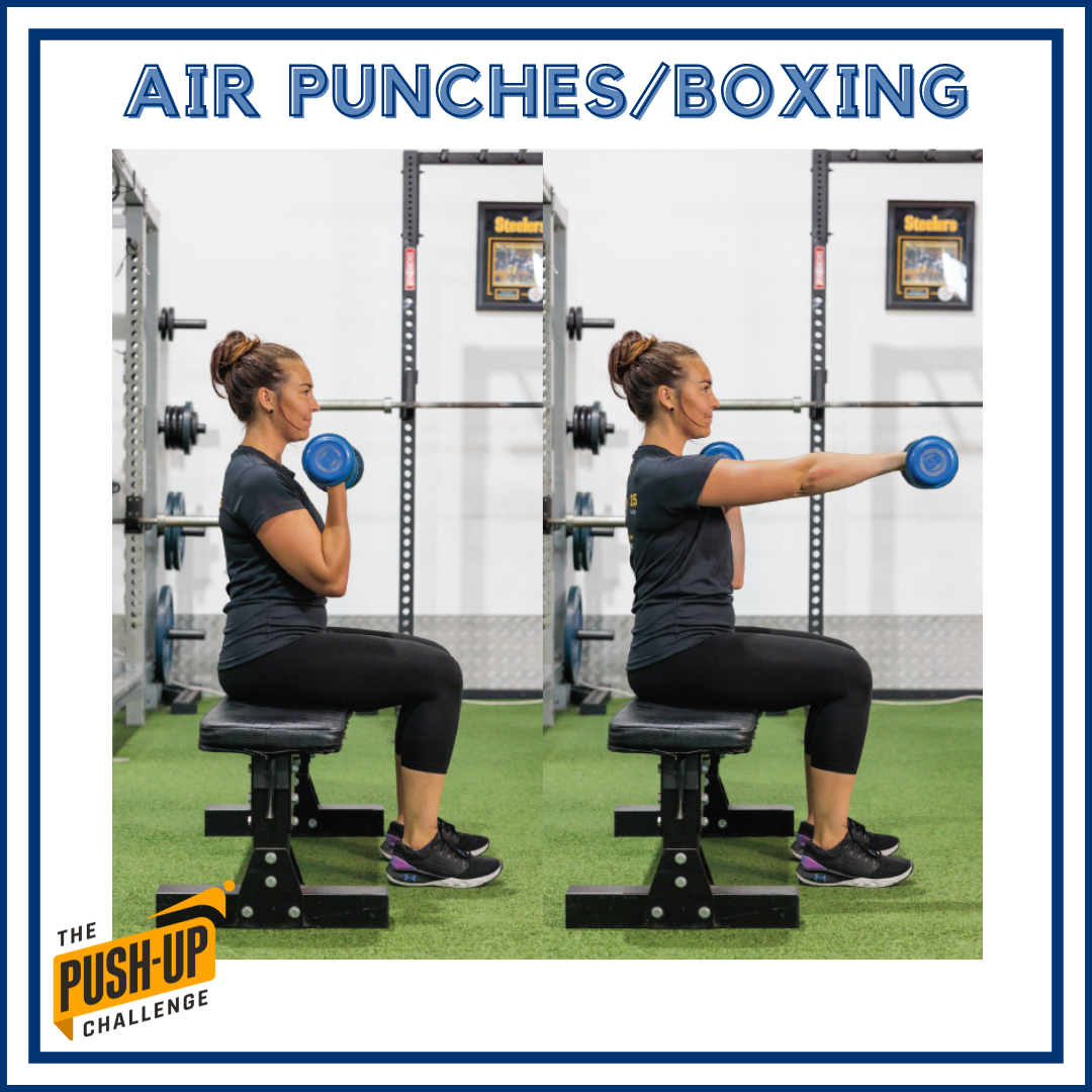 Push-Up Challenge alternative exercises slide 10