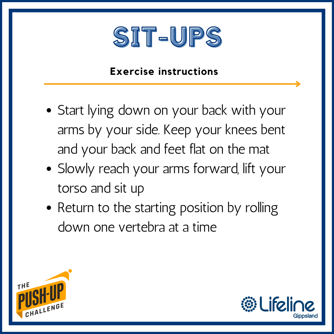 Push-Up Challenge alternative exercises slide 5