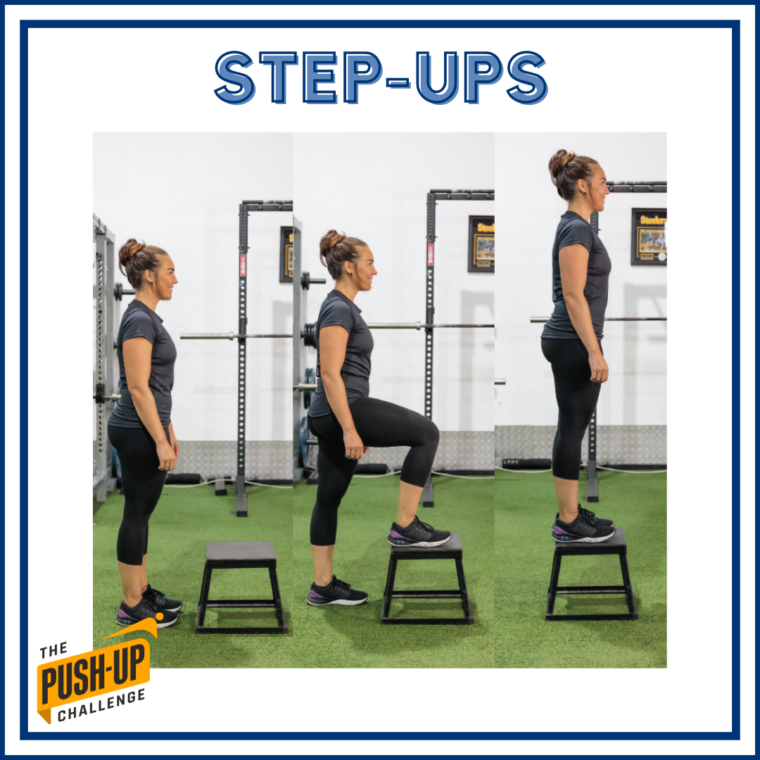 Push-Up Challenge alternative exercises slide 4